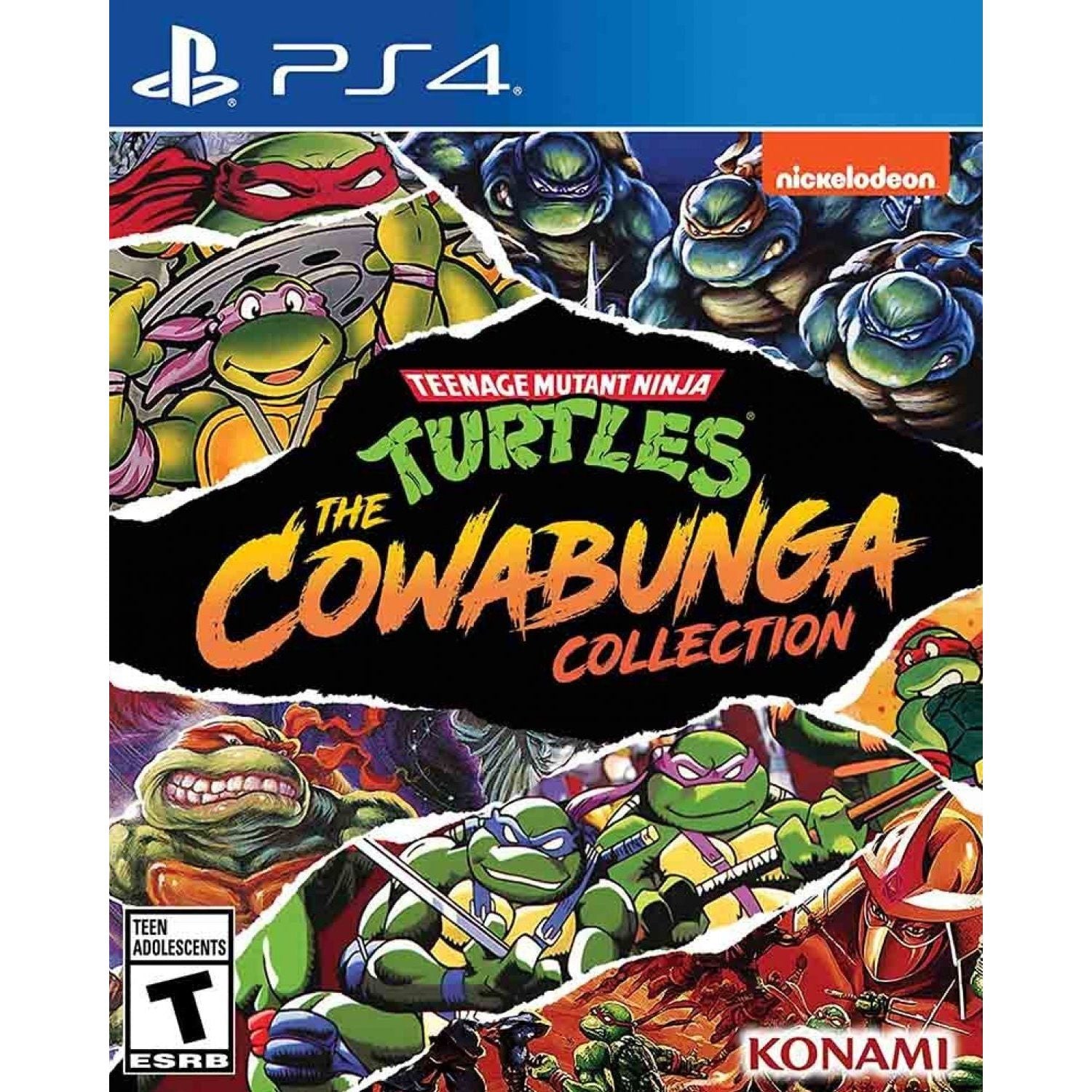 PS4 - Teenage Mutant Ninja Turtles The Cowabunga Collection