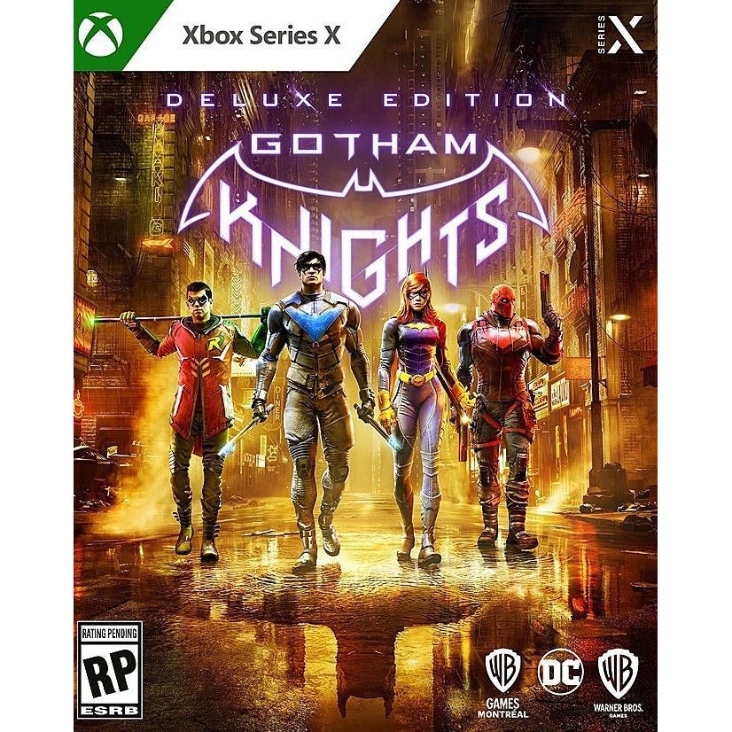 Xbox Series X - Gotham Knights Deluxe Edition (avec codes DLC.)