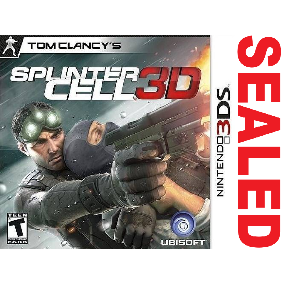 3DS - Tom Clancy's Splinter Cell 3D (Sealed)