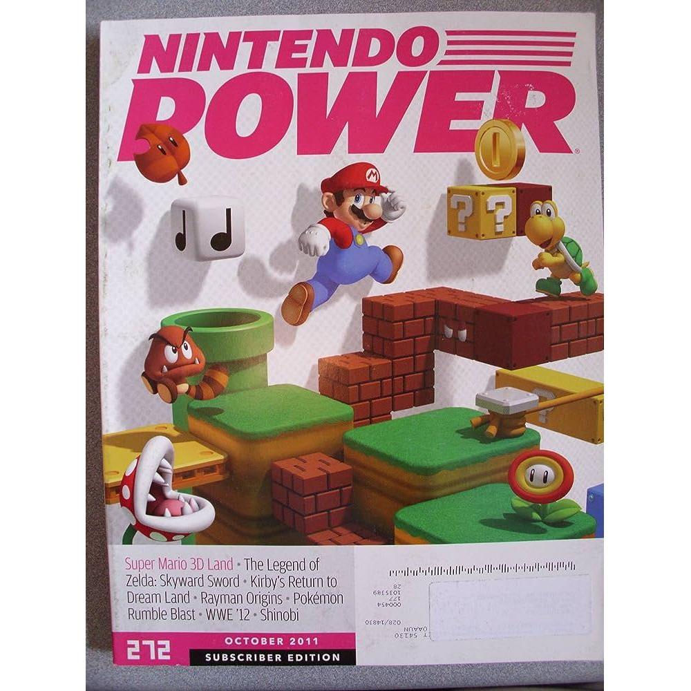 Nintendo Power Magazine (#272 Subscriber Edition) - Complete and/or Good Condition