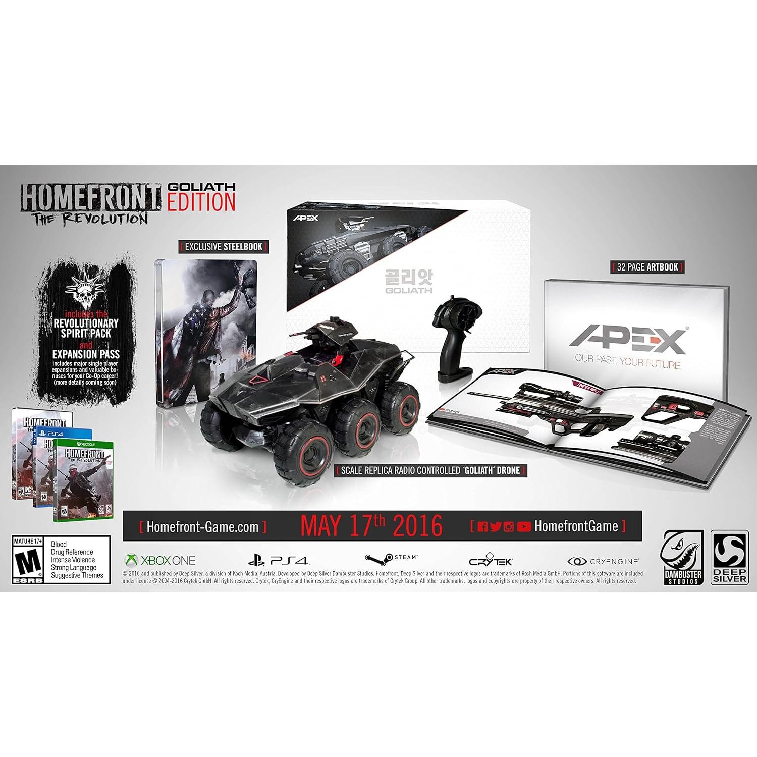 PS4 - Homefront The Revolution Goliath Edition (Sealed)