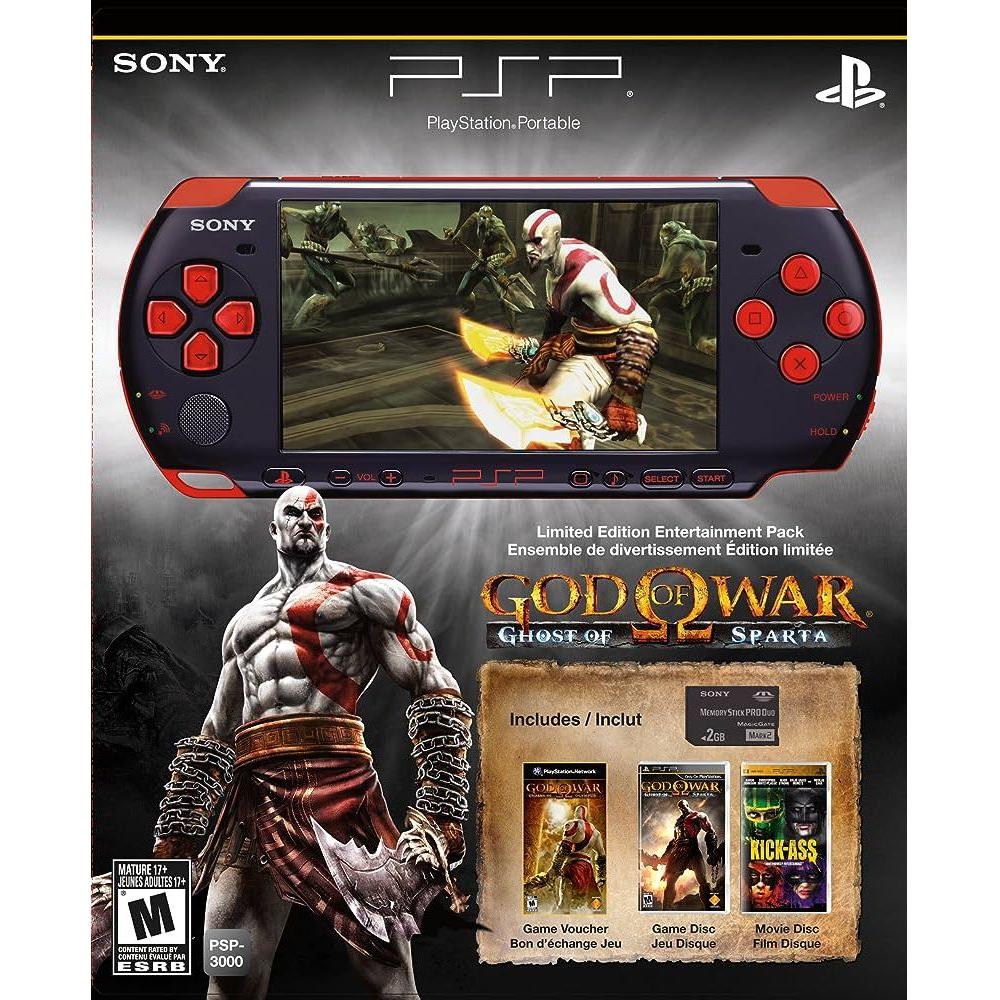 Pack de divertissement PlayStation Portable God of War Ghost of Sparta en édition limitée