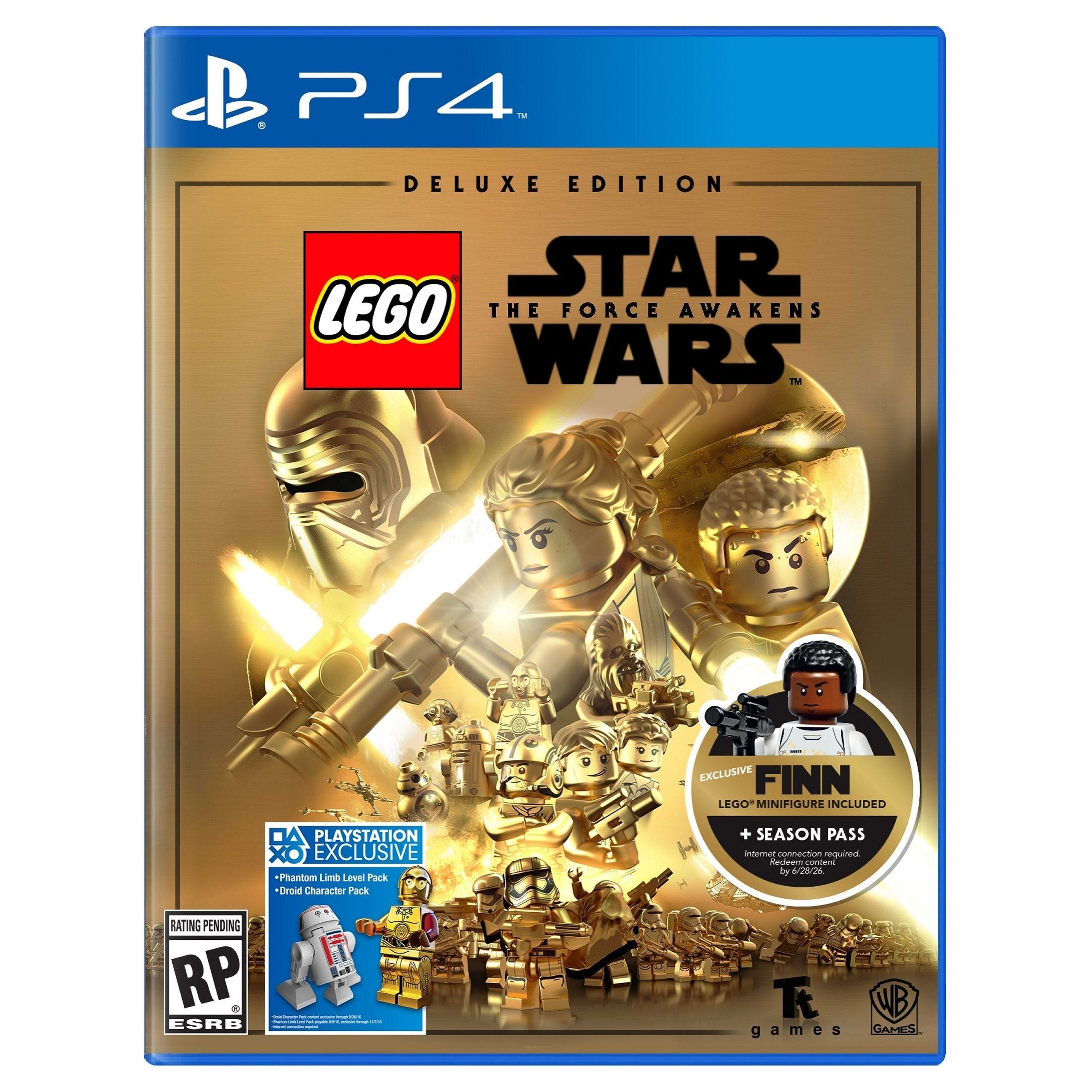 PS4 - Lego Star Wars The Force Awakens Deluxe Deluxe Edition (Sealed)