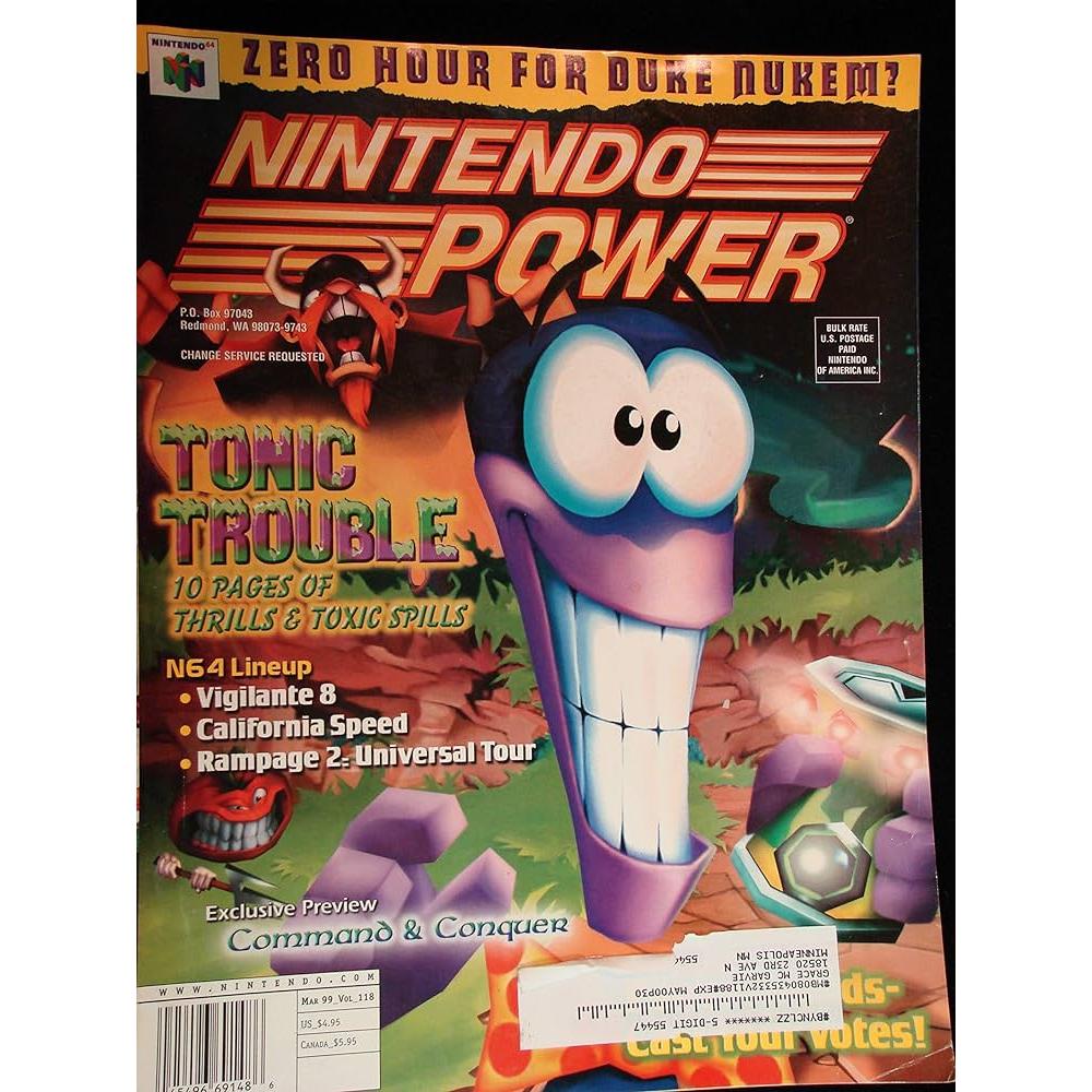 Nintendo Power Magazine (#118) - Complete and/or Good Condition