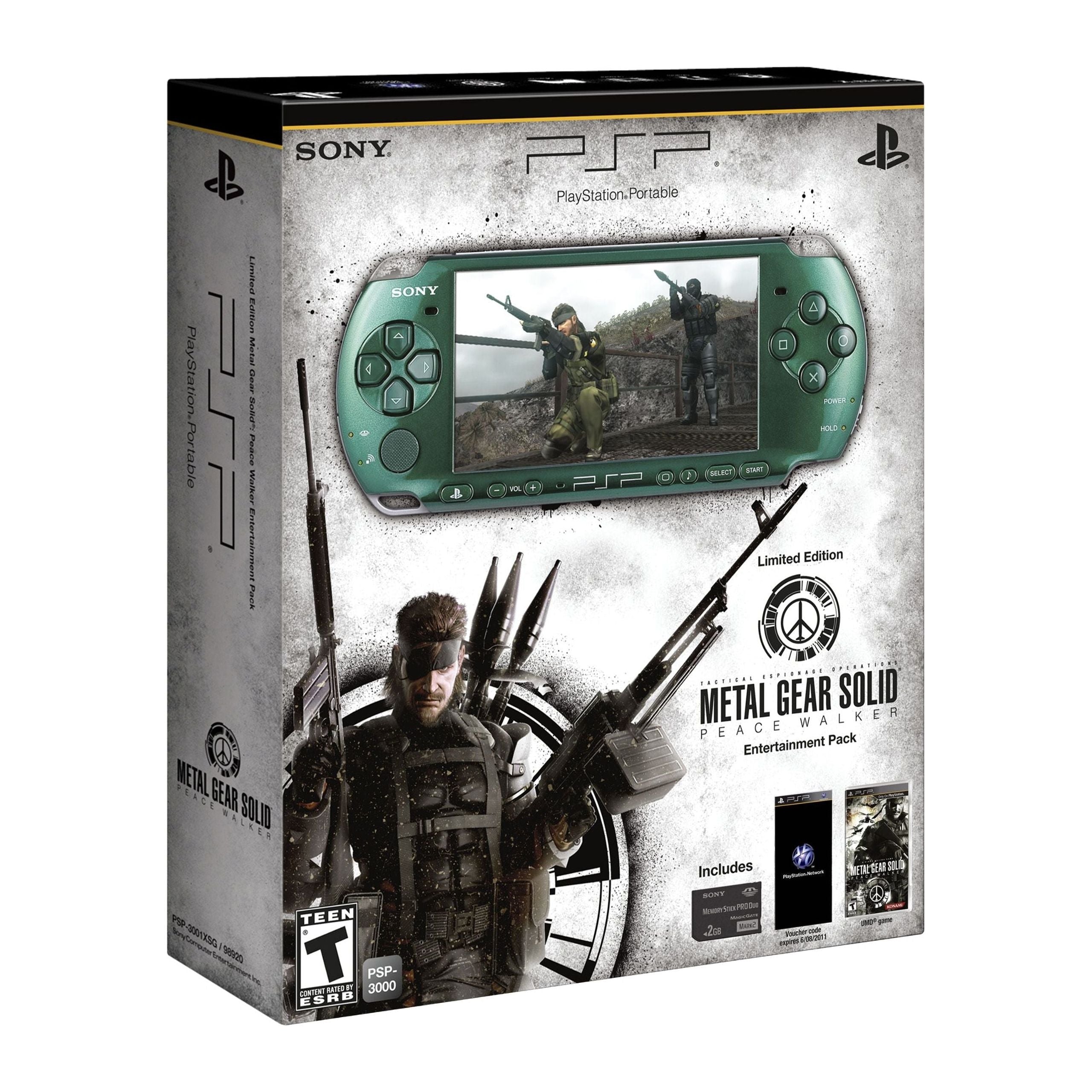 Pack de divertissement PlayStation Portable Metal Gear Solid Peace Walker en édition limitée