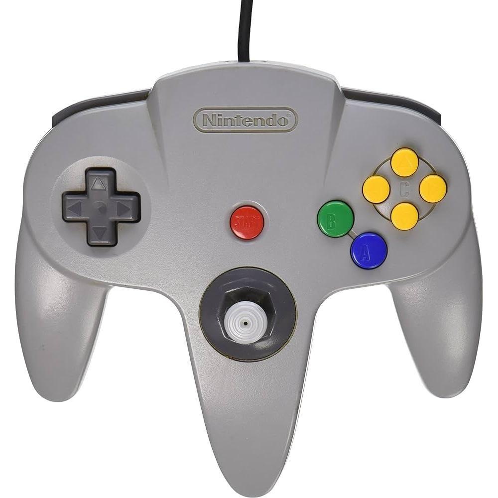Branded Nintendo 64 Controller (Grey / Used)