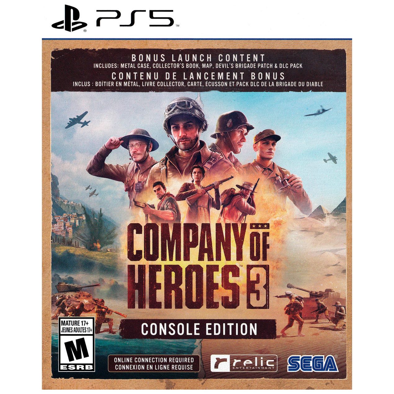 PS5 - Company of Heroes 3 plus Bonus Launch Content (Sealed)