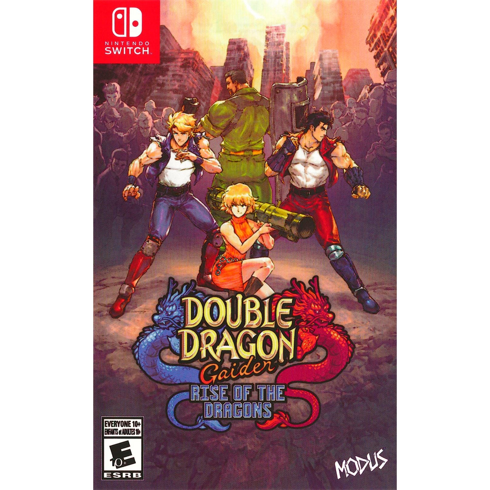 Switch - Double Dragon Gaiden Rise of the Dragons (In Case)