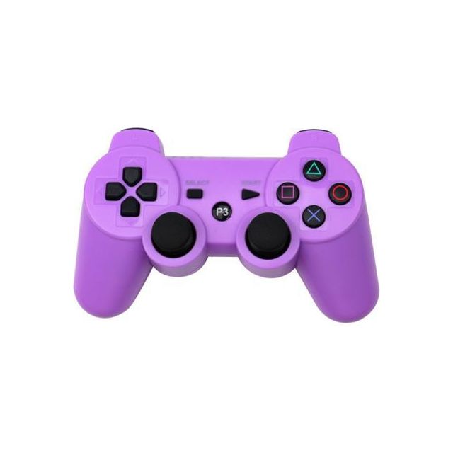 PS3 Third Party Doubleshock III Controller (Wireless) (Purple)