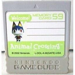 GameCube Animal Crossing Branded Memory Card