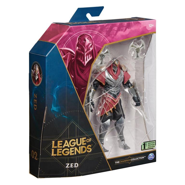 League of Legends Zed Figurine La Collection Champion