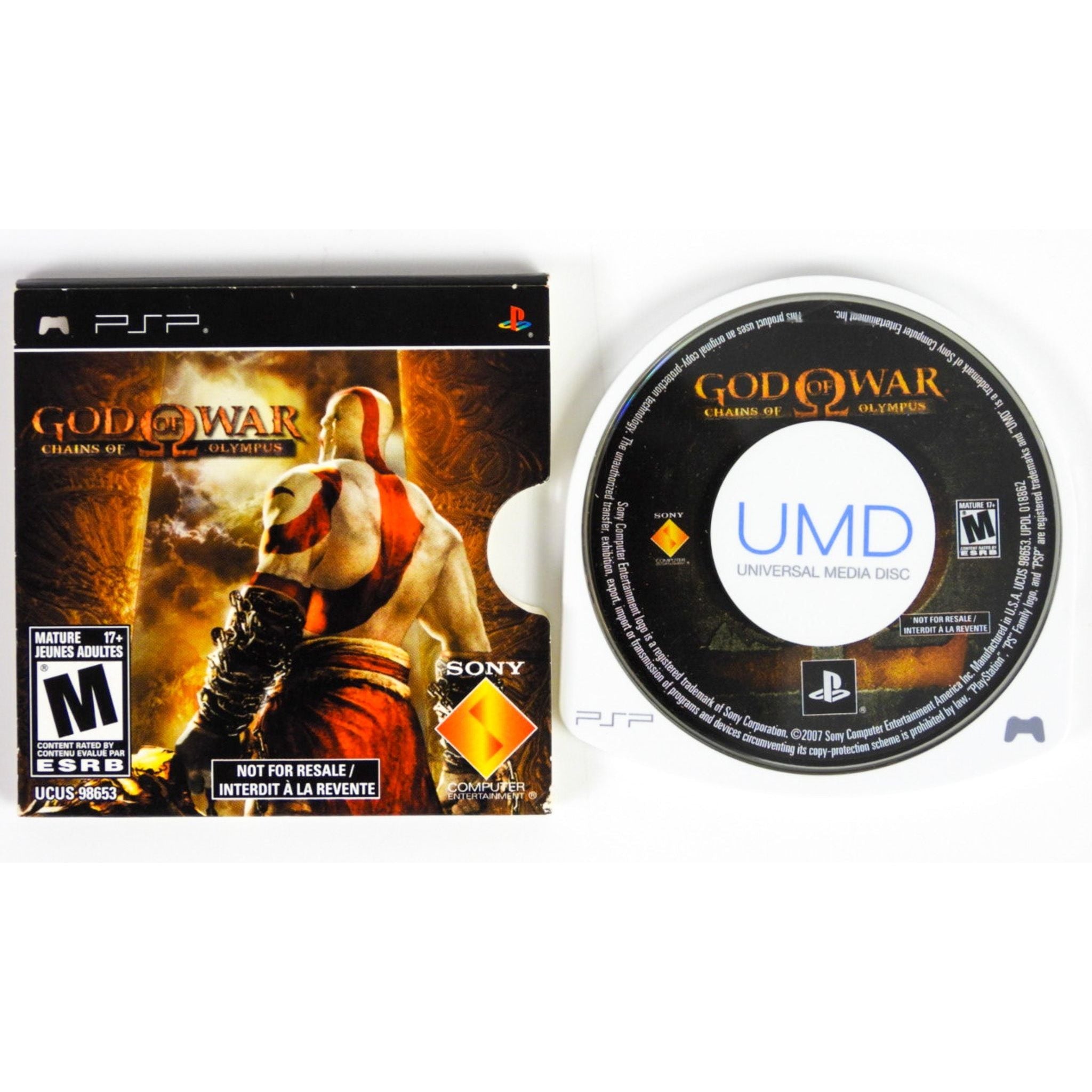 PSP - God of War Chains Of Olympus (In Case)