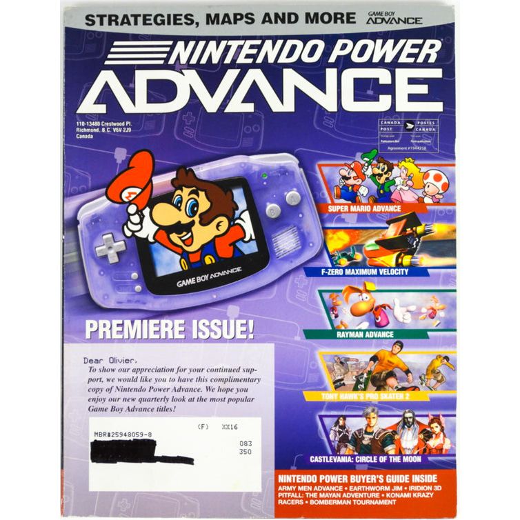 Nintendo Power Advance Volume 1