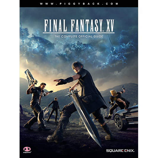 Final Fantasy XV The Complete Official Guide Piggyback