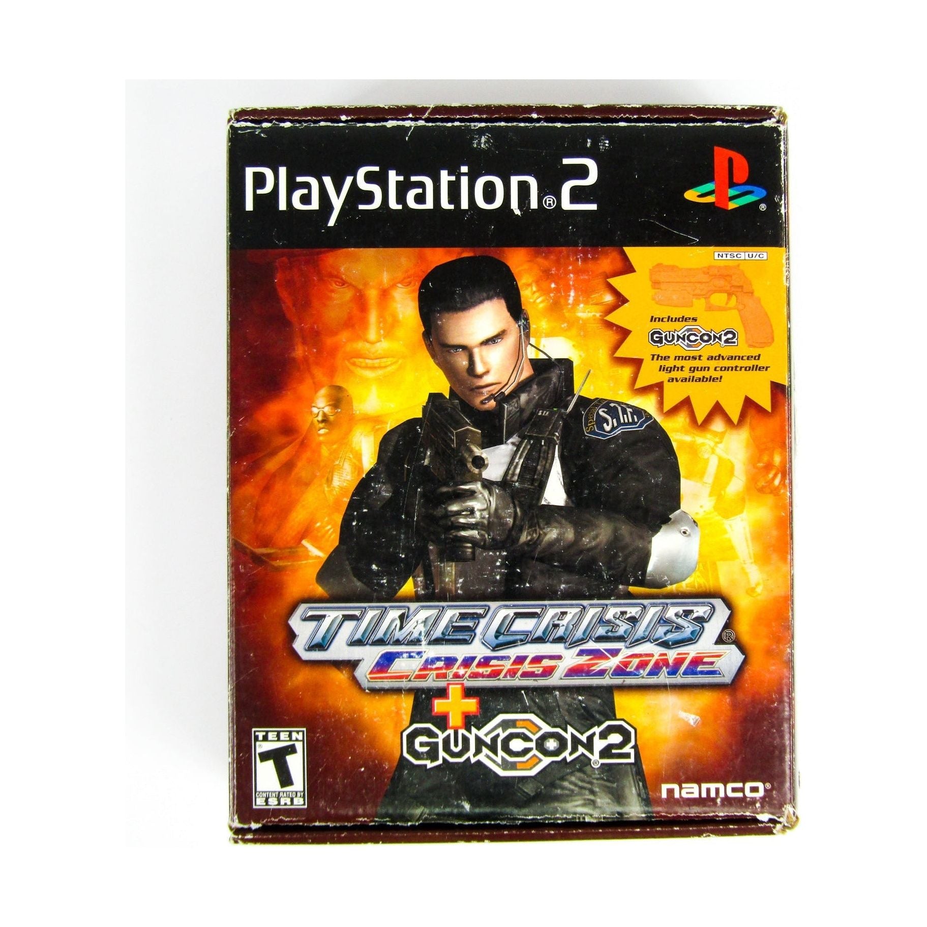 PS2 - Time Crisis Crisis Zone with GunCon 2