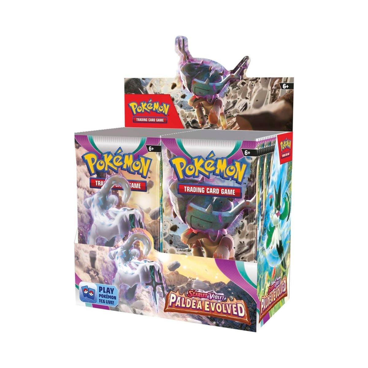 Pokémon - Boîte de Booster Évoluée Paldea Écarlate et Violette