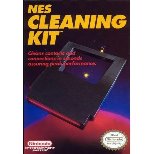 Kit de nettoyage Nintendo NES (complet en boîte / style boîte noire)