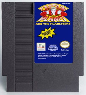 NES - Captain Planet and the Planeteers (Cartridge Only)