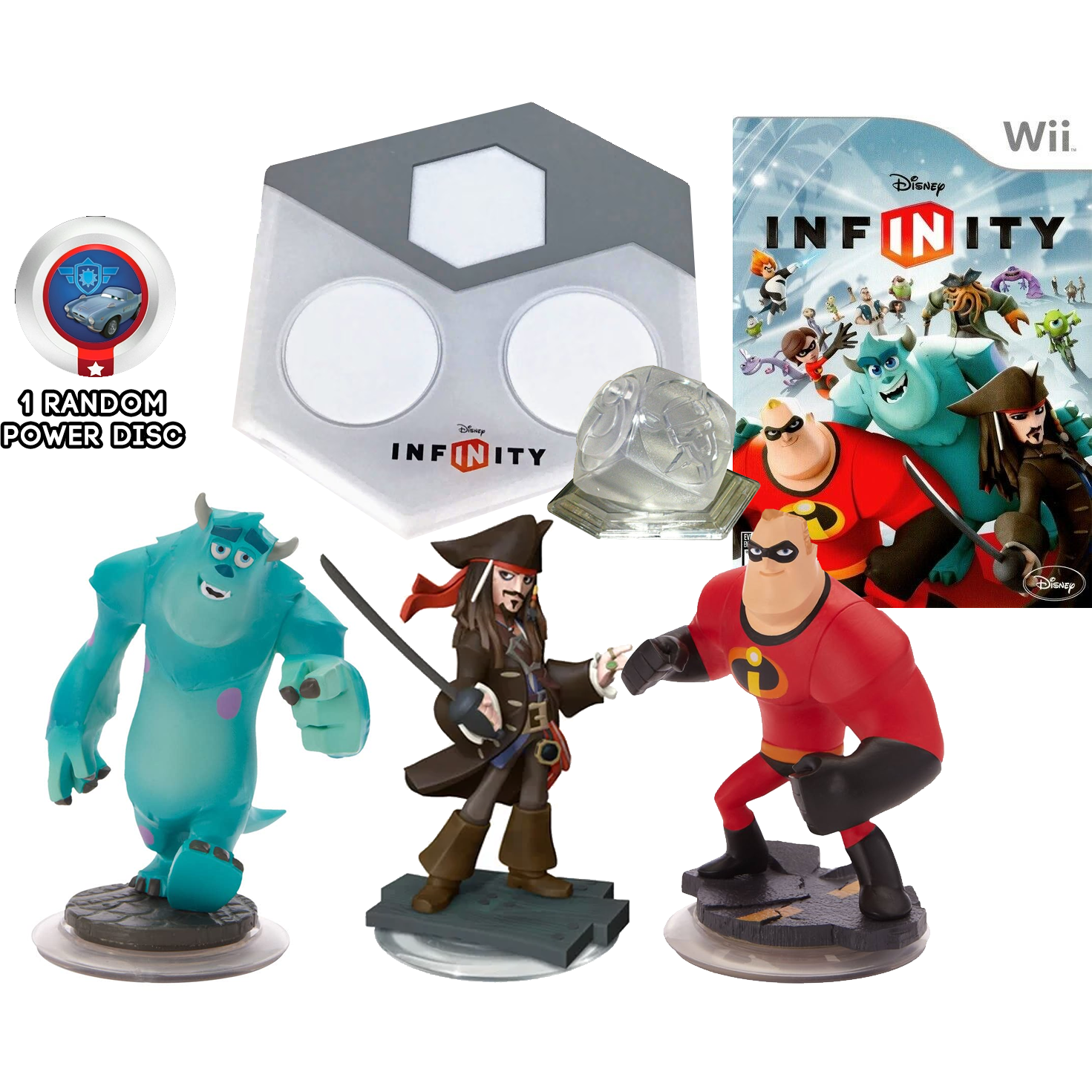 Wii - Disney Infinity 1.0 Starter Pack