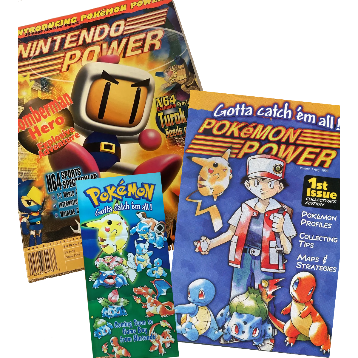 Nintendo Power Magazine (#111) - With Pokemon Poster and Pokemon Power Volume 1