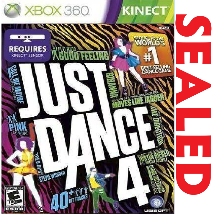 XBOX 360 - Just Dance 4 (SEALED)