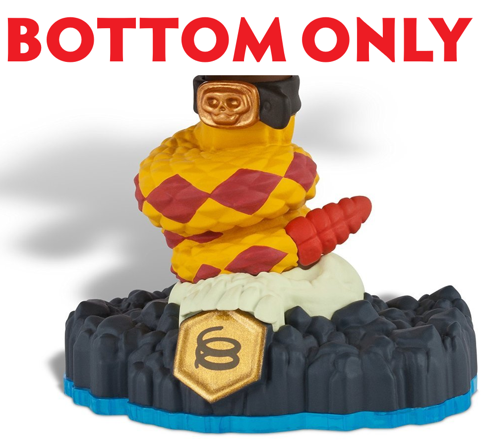 Skylanders Swap Force - Rattle Shake Figure (Bottom Half)