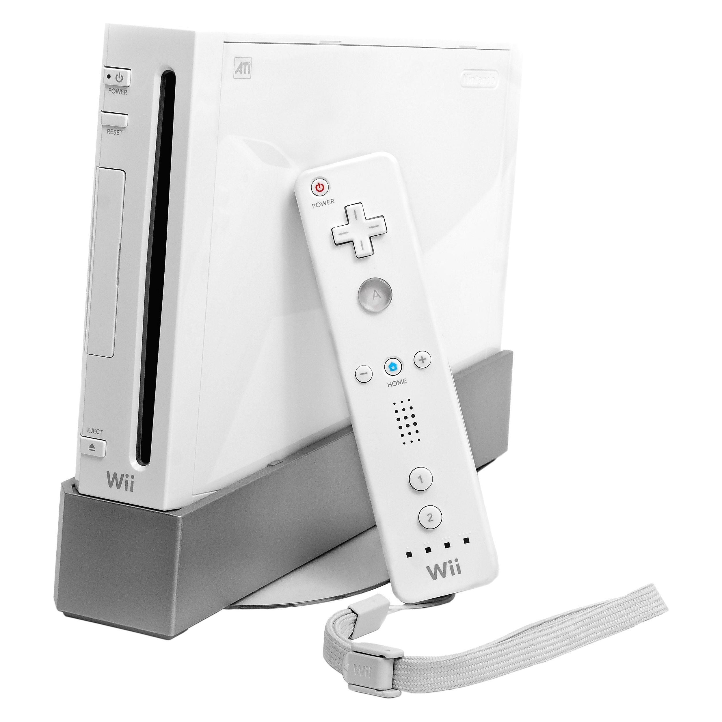 Système Nintendo Wii - Compatible Gamecube blanc (dommages cosmétiques mineurs)
