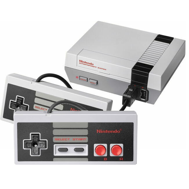 Nintendo Entertainment System Classic Edition with Two Controllers (Out of Box)