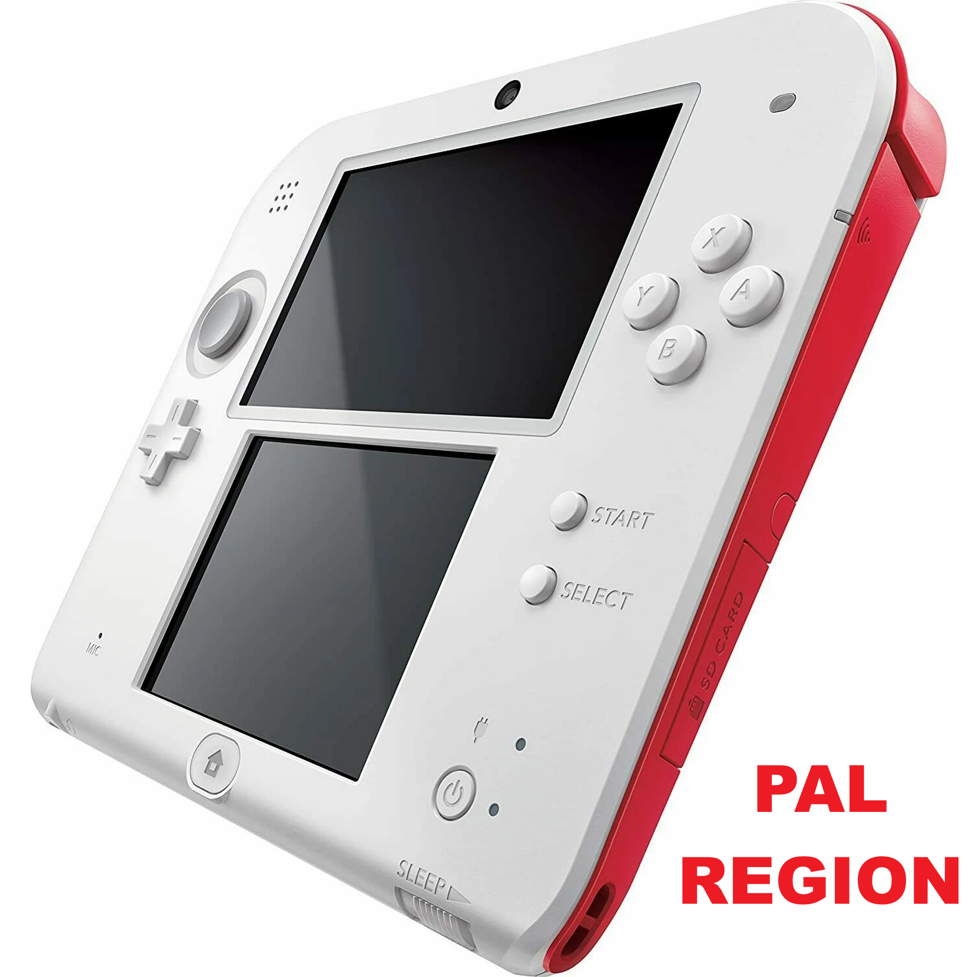 2DS System PAL Region (White & Red)