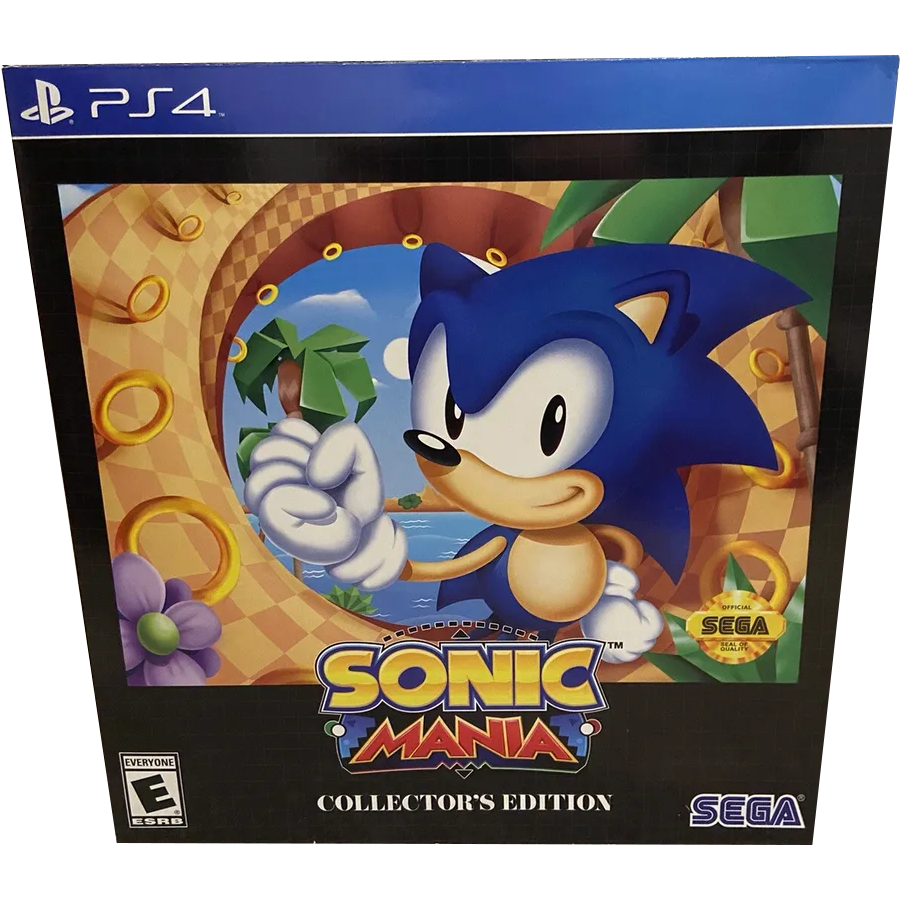PS4 - Sonic Mania Collector's Edition (Sealed)