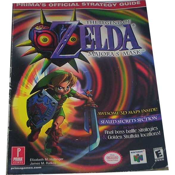 The Legend of Zelda Majora's Mask Prima's Official Strategy Guide (Minor Wear)