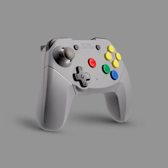 Brawler64 Wireless N64 Controller - Grey