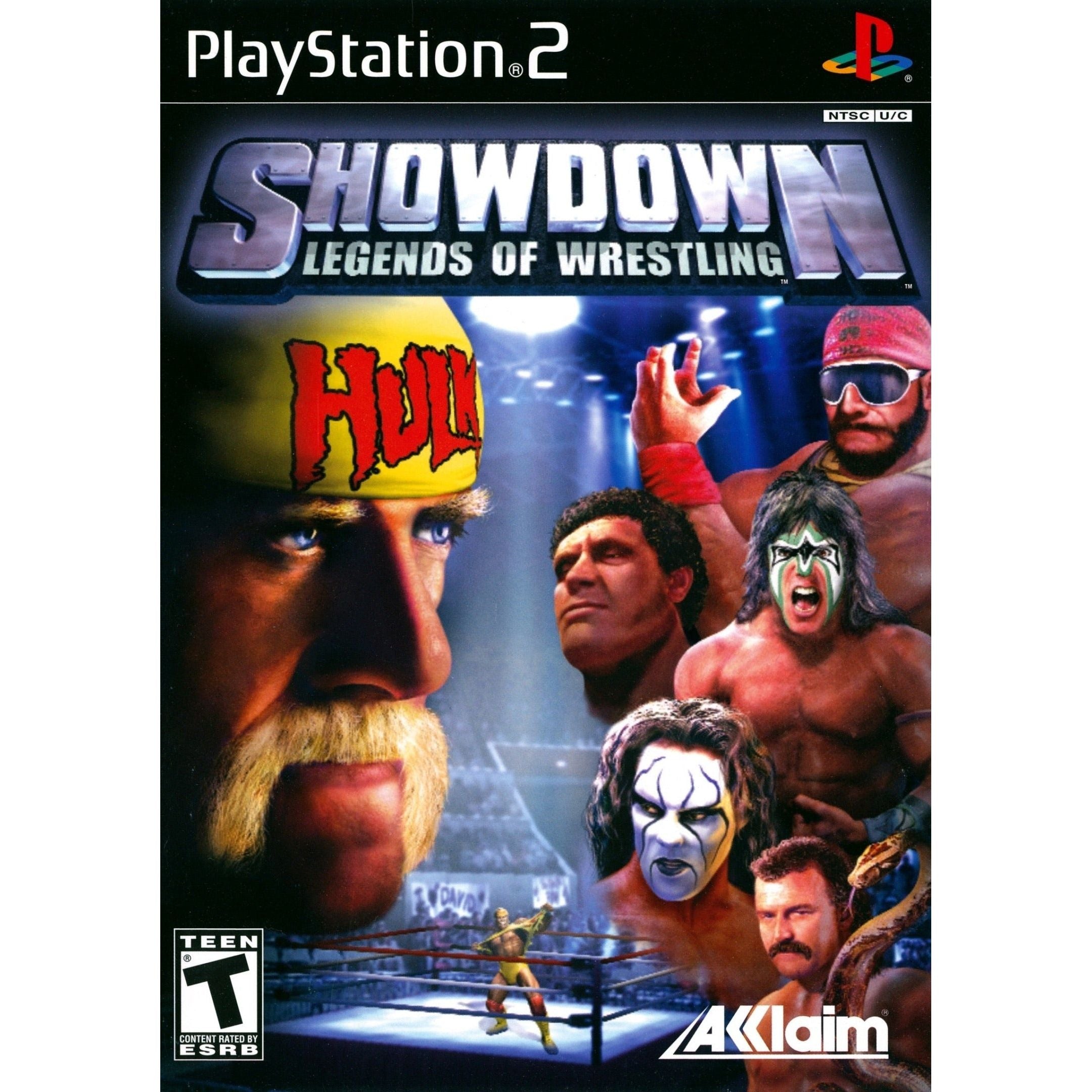 PS2 - Showdown Legends of Wrestling