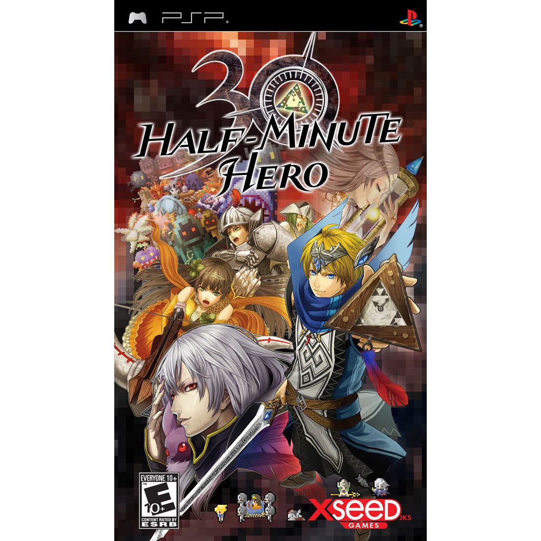 PSP - Half-Minute Hero (In Case)