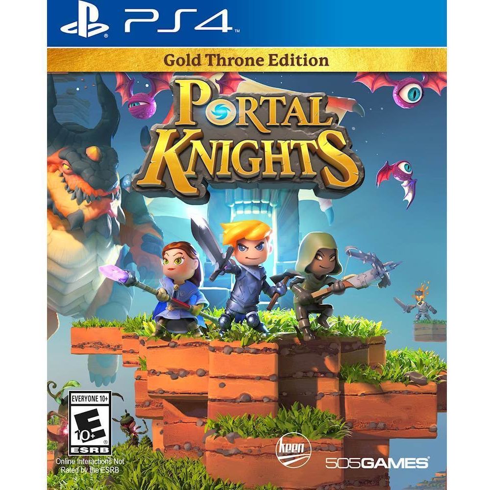 PS4 - Portal Knights Gold Throne Edition