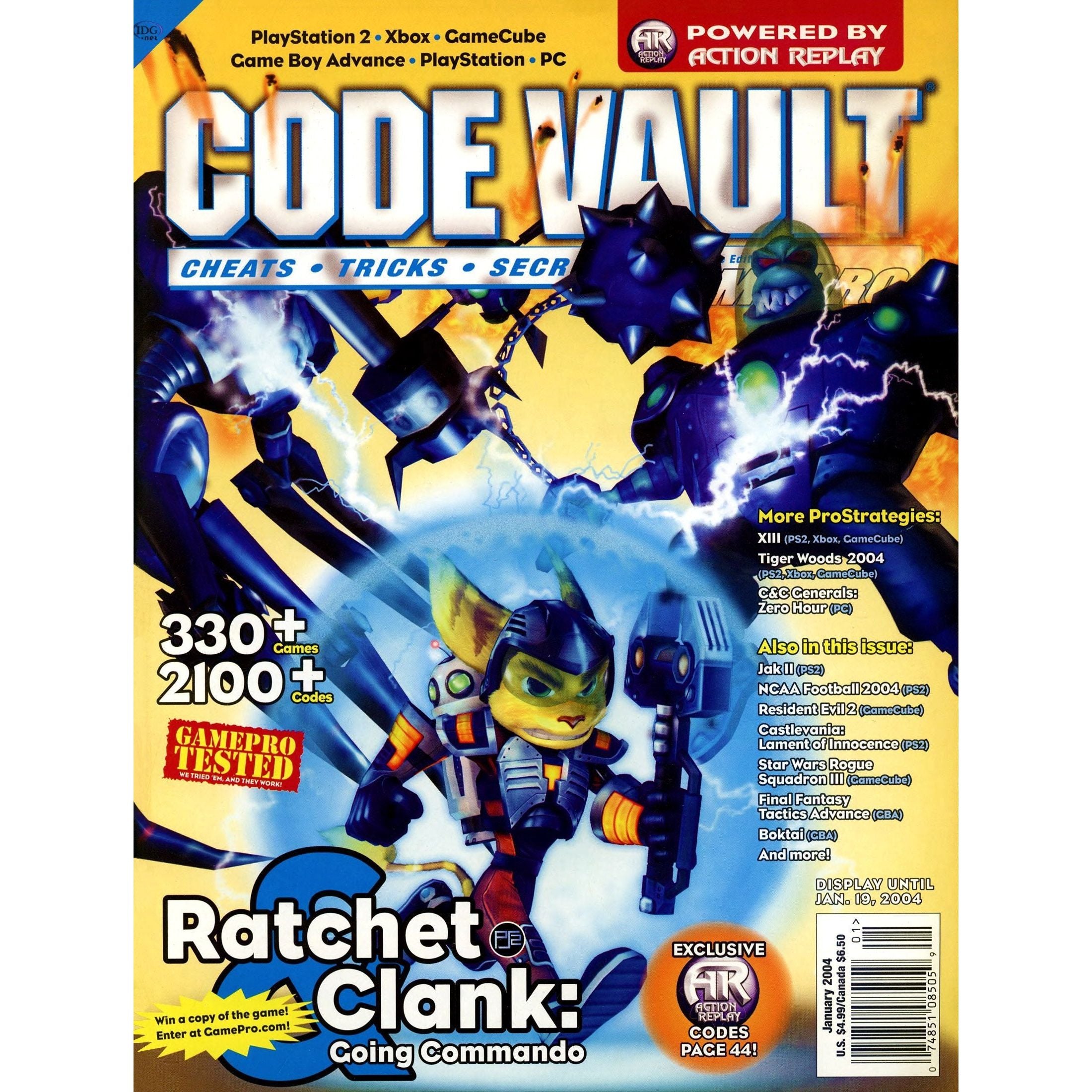 Code Vault January 2004