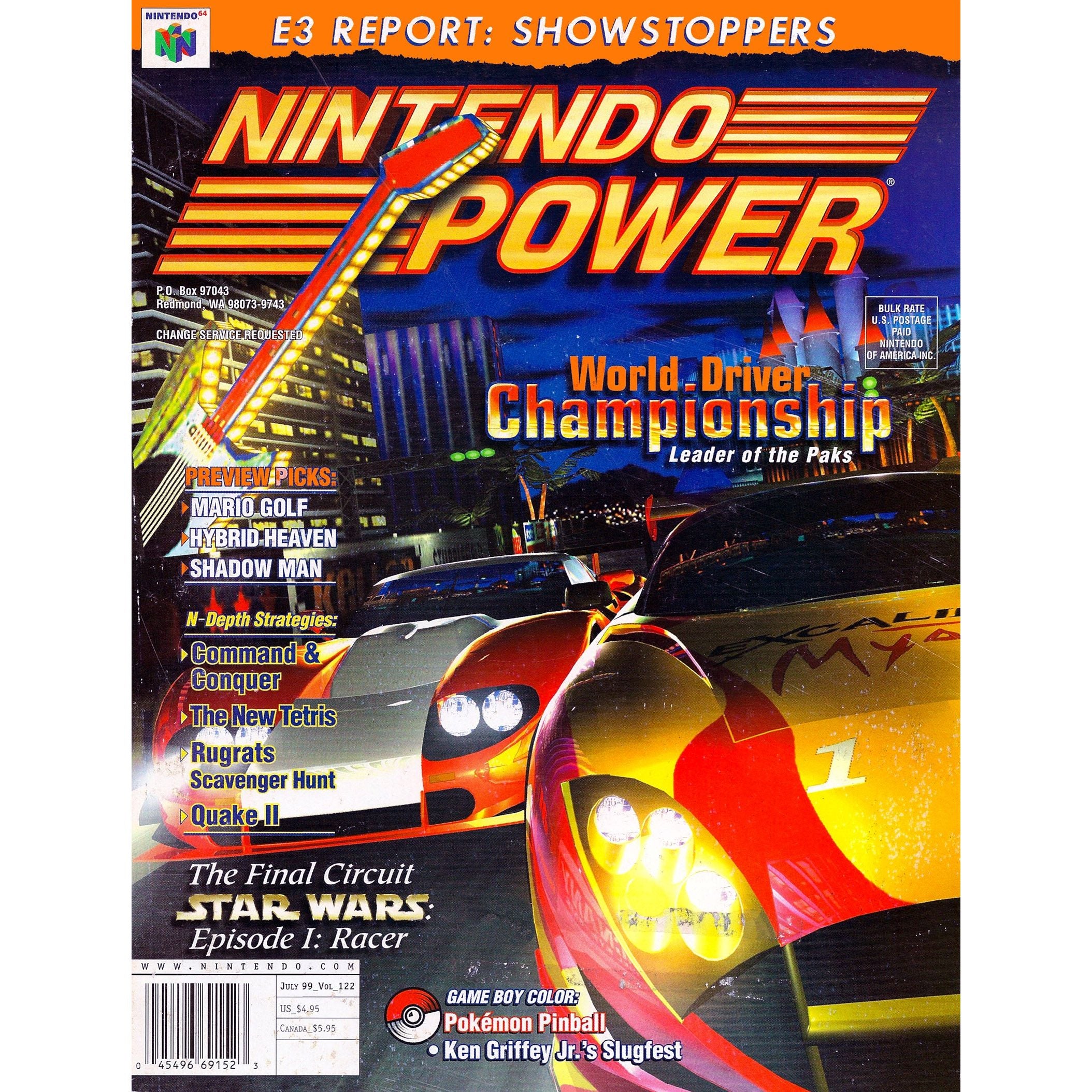 Nintendo Power Magazine (#122) - Complete and/or Good Condition