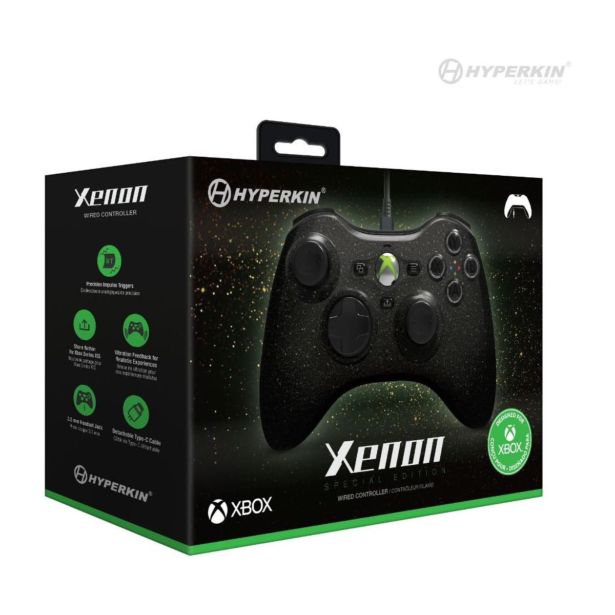 Manette filaire Xenon pour Xbox One / Series X (Cosmic Night)