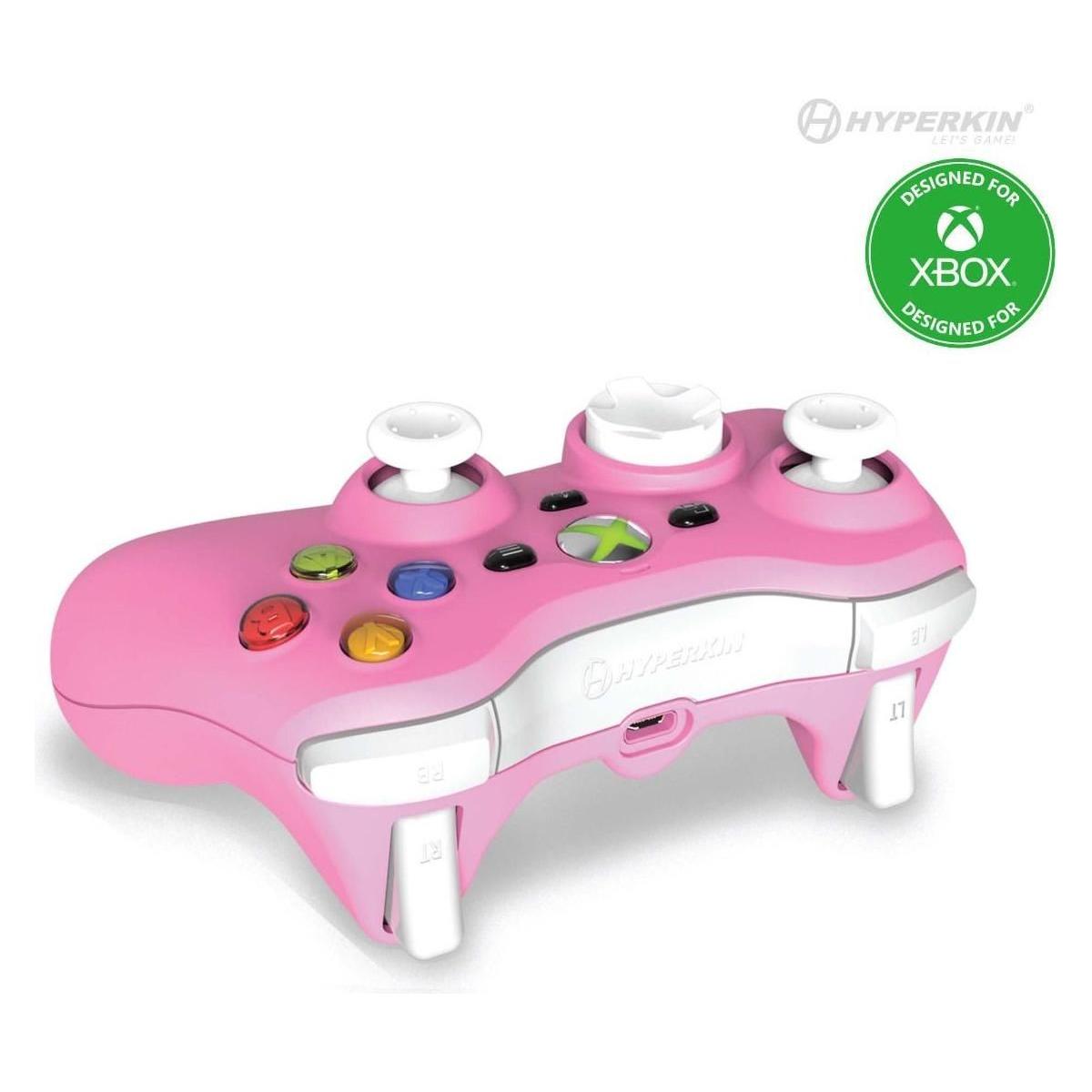 Manette filaire Xenon pour Xbox One / Series X (Rose)