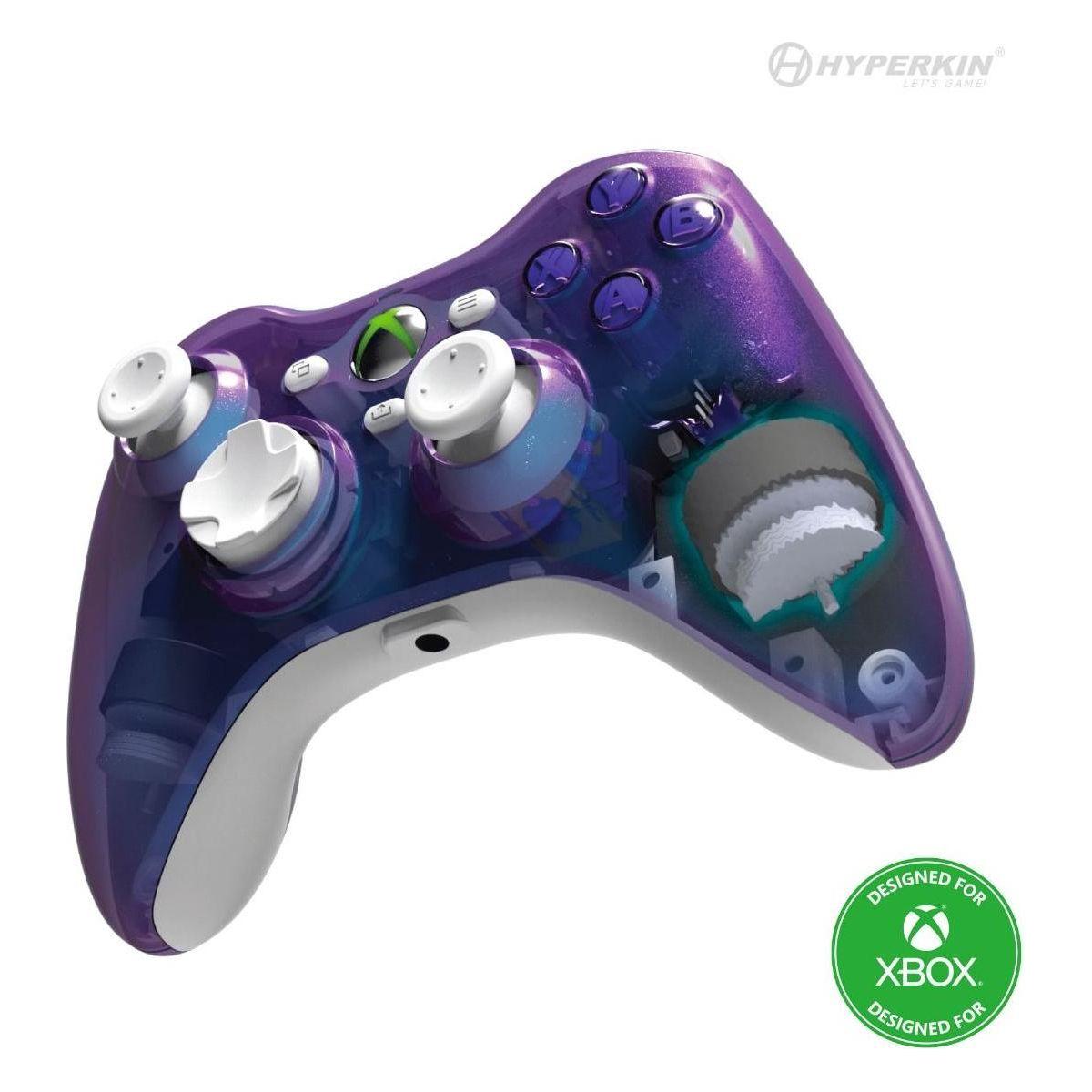 Manette filaire Xenon pour Xbox One / Series X (Twilight Galaxy)