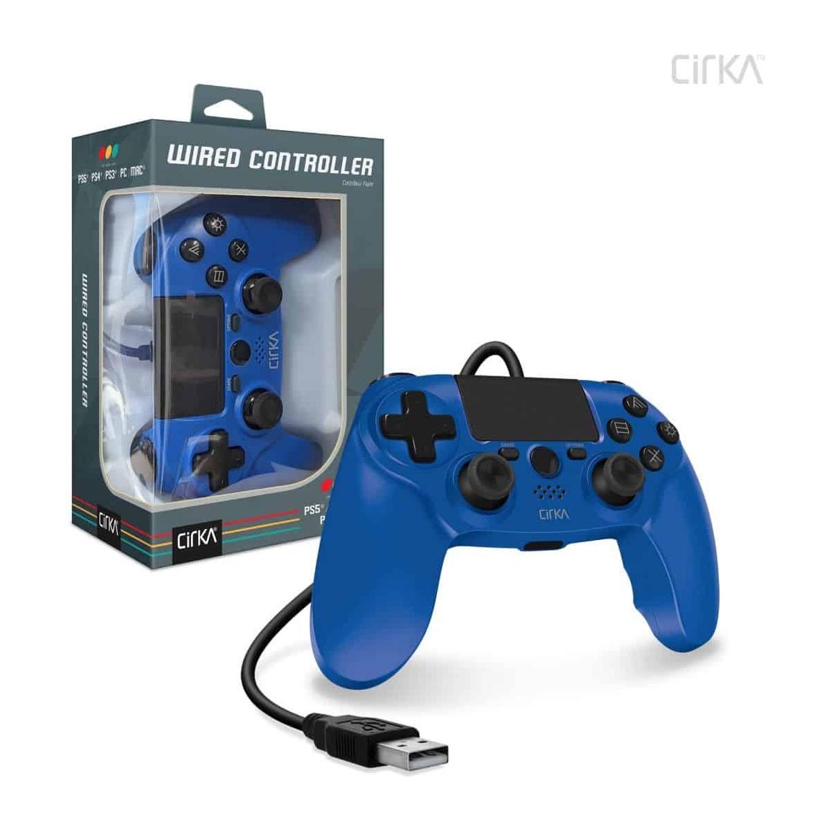 NuForce Wired Controller for PS4, PS3 and PC/MAC (Blue)