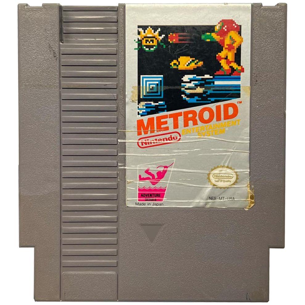 NES - Metroid (Cartridge Only) (Rough/Damaged)