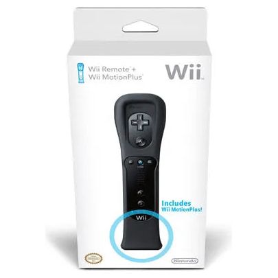 Télécommande Wii + Wii MotionPlus (dans la boîte)