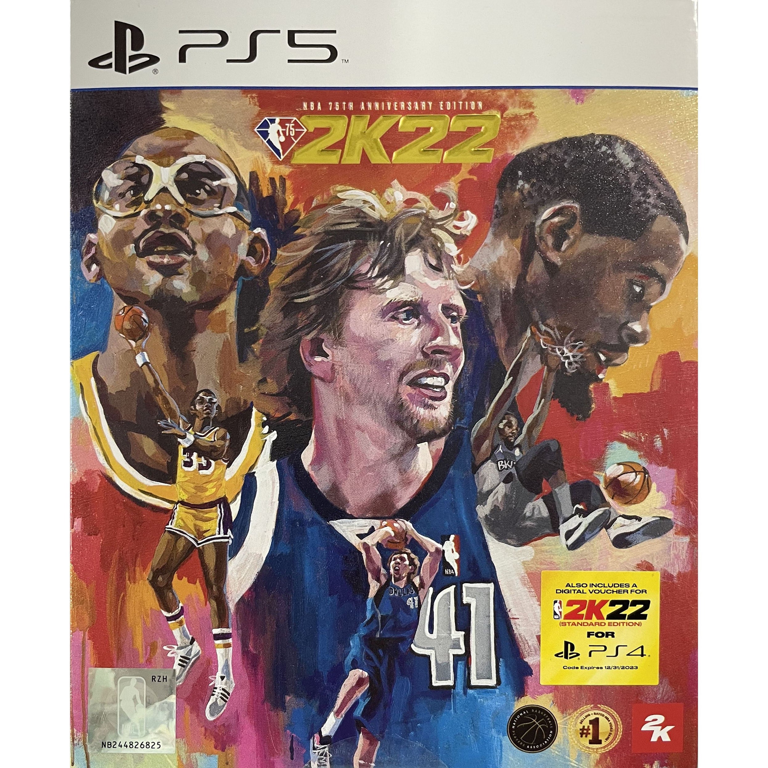 PS5 - NBA 2K22 75th Anniversary Edition (No DLC)