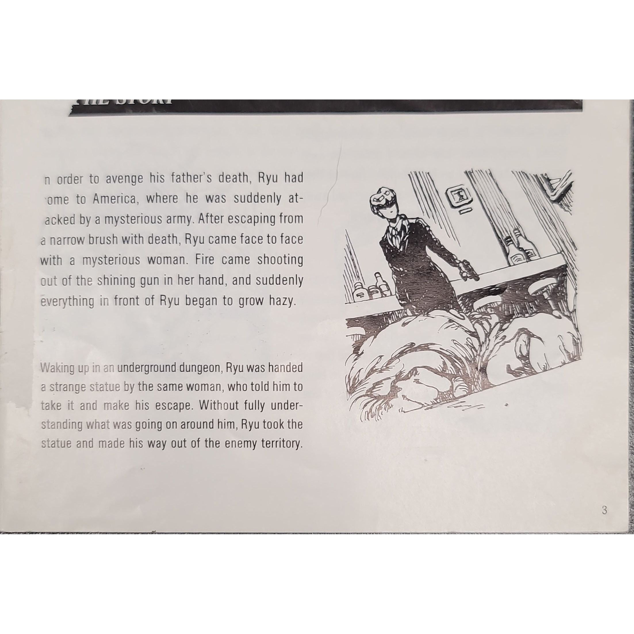 NES - Ninja Gaiden II The Dark Sword of Chaos (Manual / Worn)