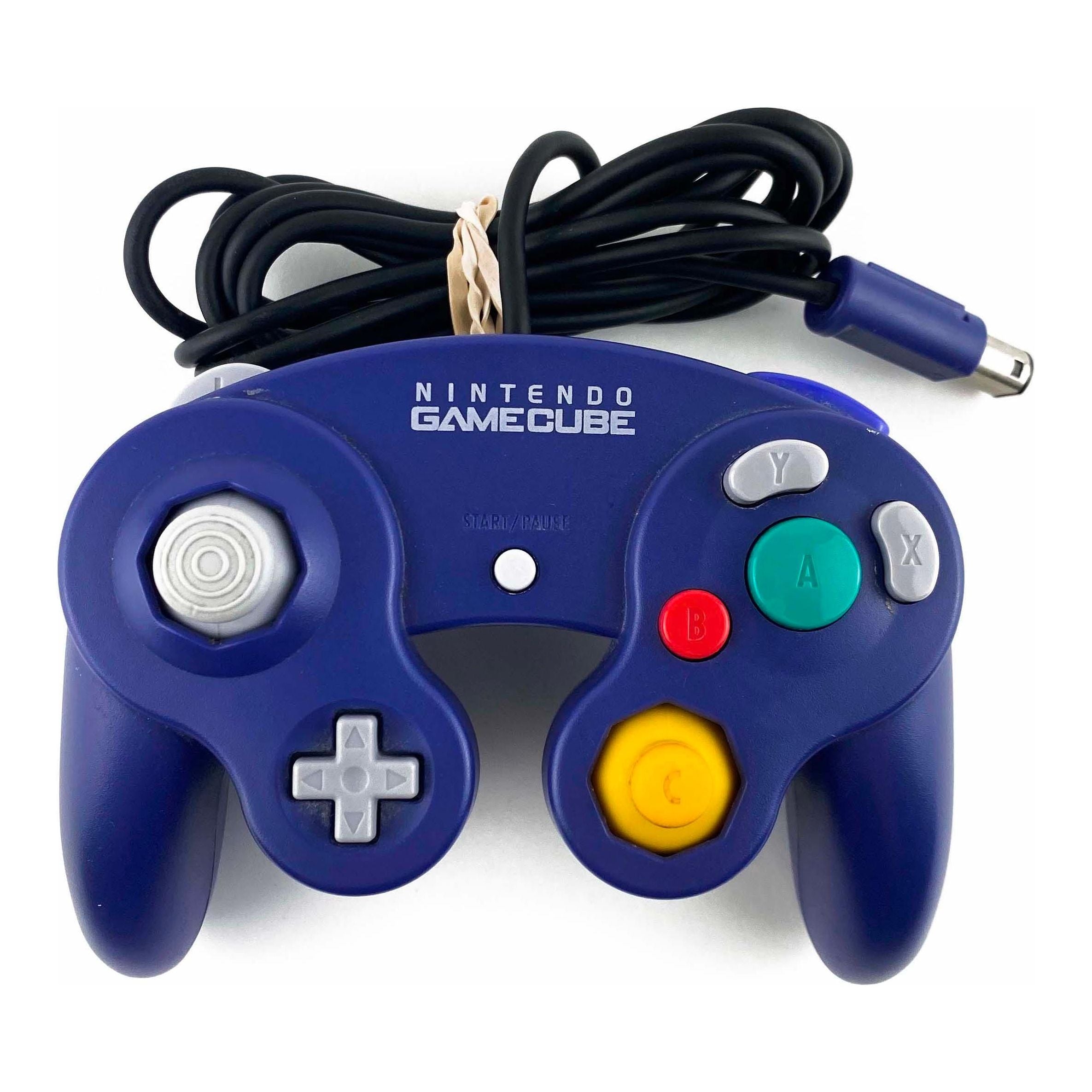 Branded Nintendo Gamecube Controller (Indigo Purple / Used)