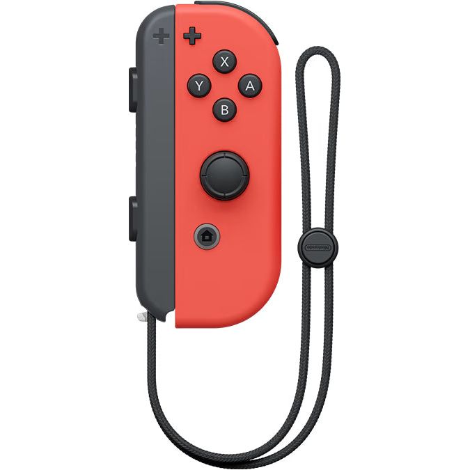 Manette Joy-Con Nintendo Switch (droite) (rouge fluo)