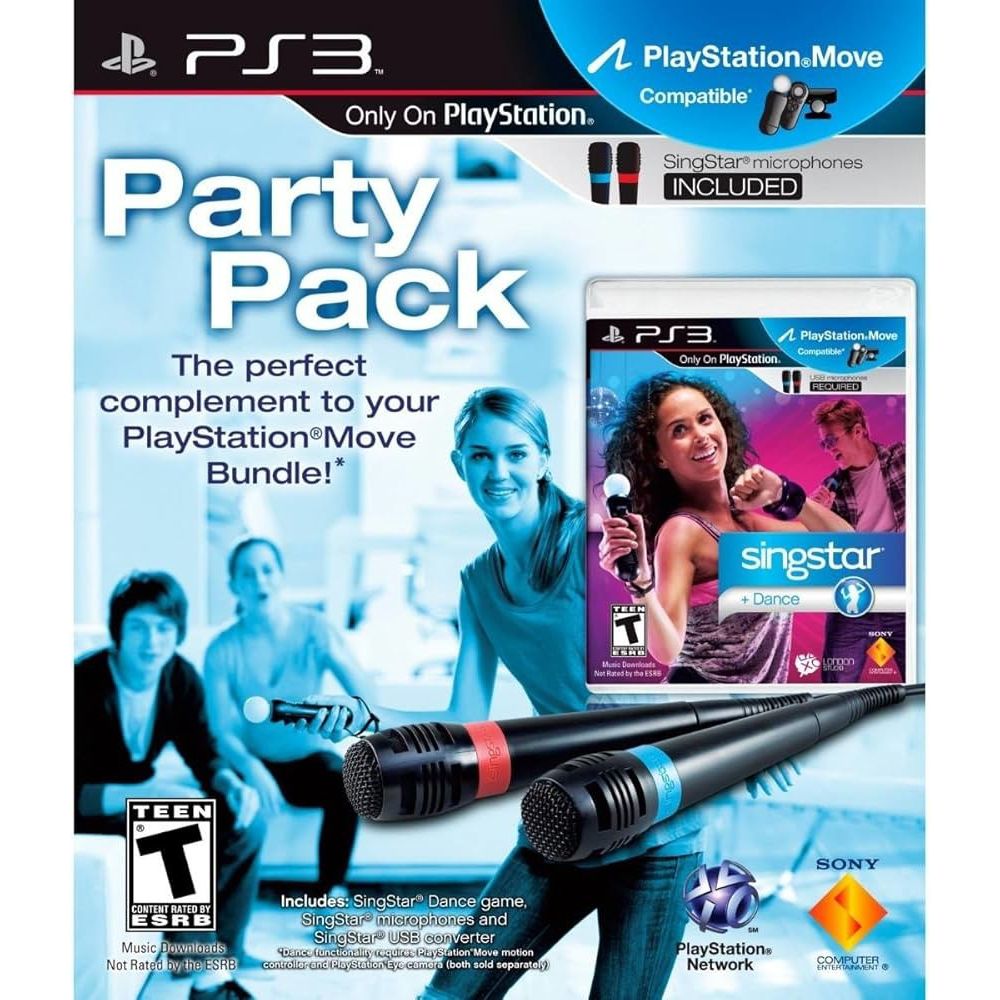PS3 - Party Pack SingStar + Dance