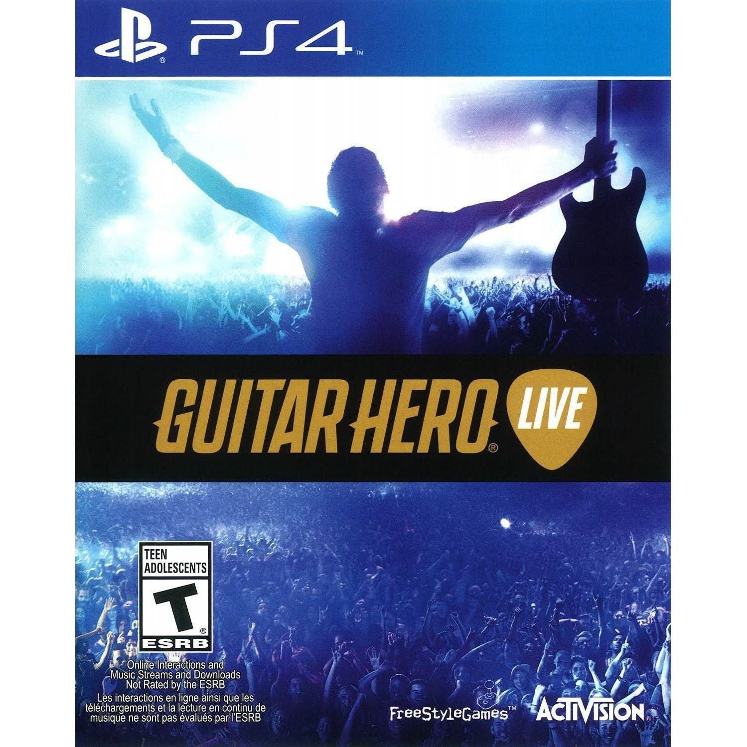 PS4 - Guitar Hero Live (jeu uniquement)