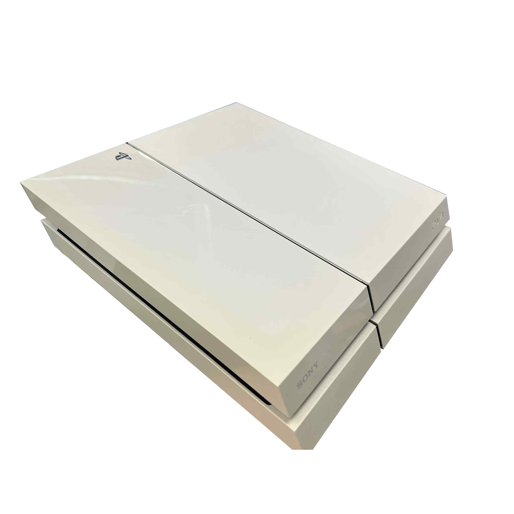 PlayStation 4 System 500GB - Glacier White Edition (Slight Discolouration)